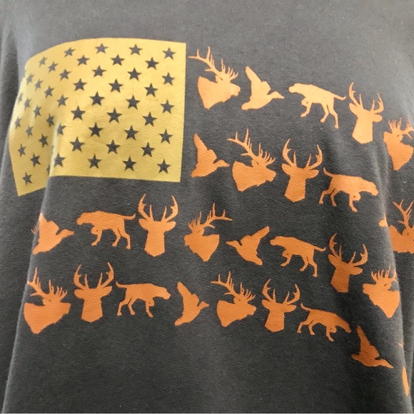 Columbia Men’s Grey Game Flag Hunting Hoodie- XXL - Picture 9 of 12